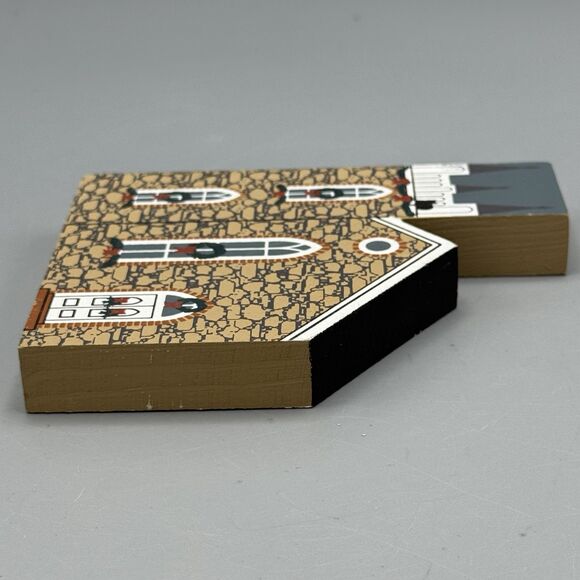 1991 Cats Meow Rocky Mountain Christmas 1st Presbyterian Church Faline Shelf Sit - Picture 6 of 6